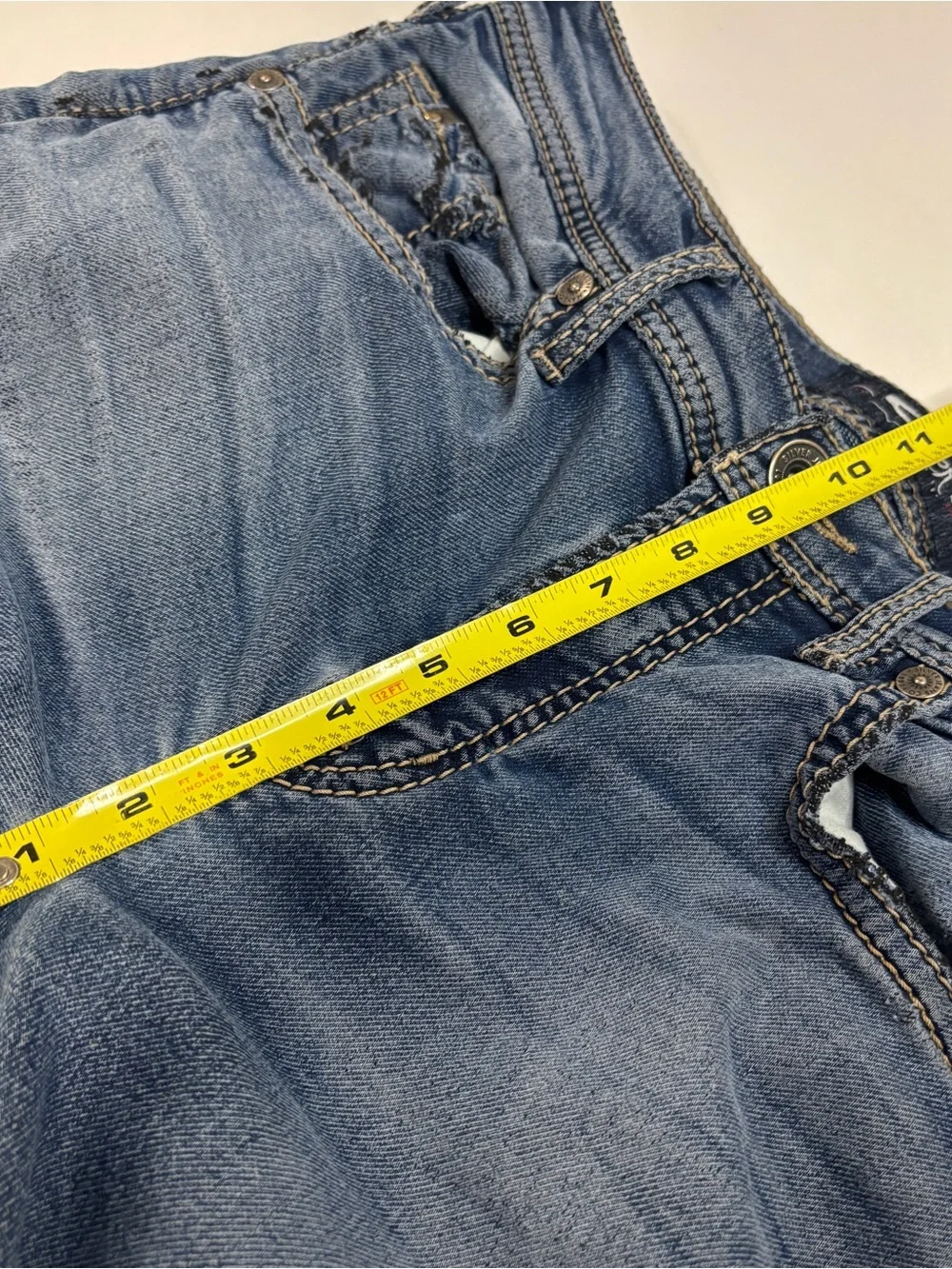 Silver Jeans Co Grayson Men Jeans 31x30 Blue Straight Leg Stretch Denim